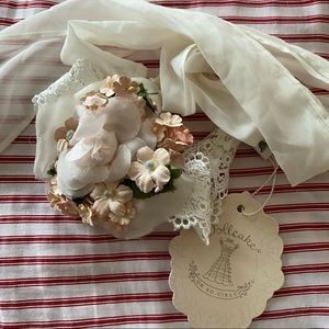 Dollcake Cluster of Rose Headband/Sash
